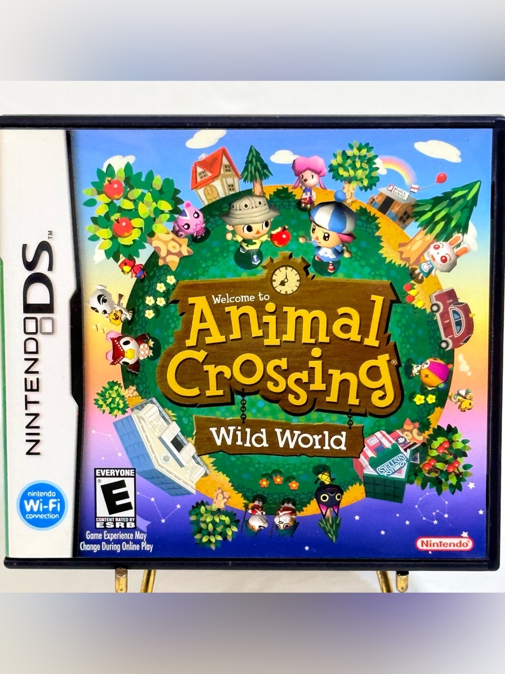 Nintendo DS Animal Crossing Wild World Manual Tested Working Vintage Video Game
